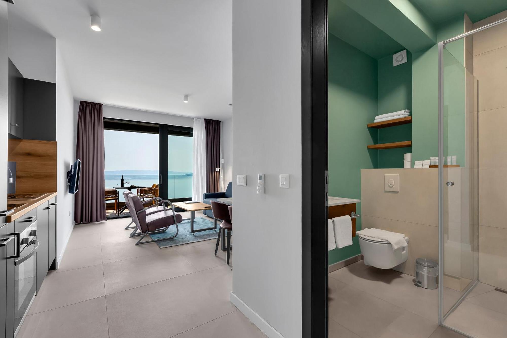 Dinora Exclusive Apartments มาคาร์สกา ภายนอก รูปภาพ